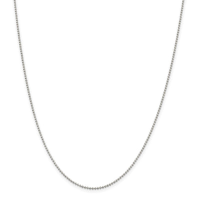Sterling Silver Beaded Chain 1.5MM at $ 11.97 only from Jewelryshopping.com