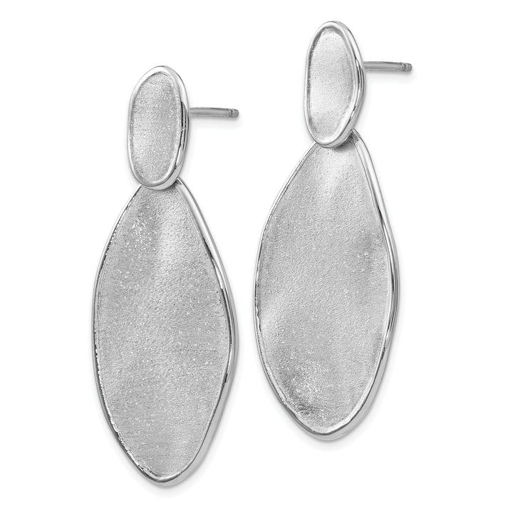 Silver Radiant Essence Post Earrings