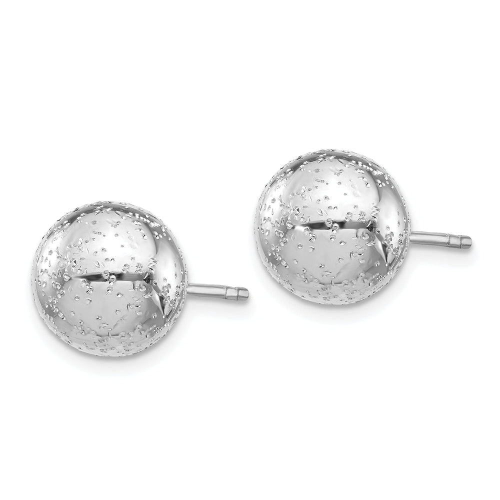 Sterling Silver 10mm Ball Post Earrings