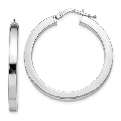 Sterling Silver Polished Hoop Earrings at $ 54.08 only from Jewelryshopping.com