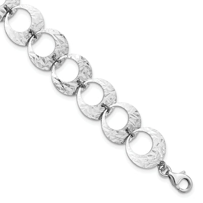 Sterling Silver Polished D.C Bracelet at $ 170.67 only from Jewelryshopping.com