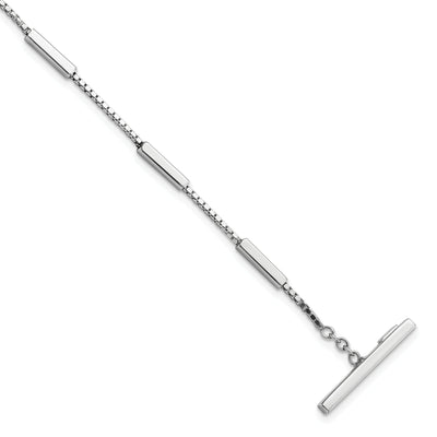 Sterling Silver Polished Toggle Bar Bracelet at $ 67.96 only from Jewelryshopping.com