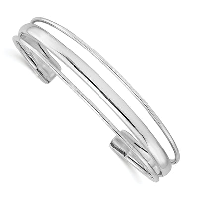 Sterling Silver Polished Fancy Slip-on Bangle at $ 148.95 only from Jewelryshopping.com