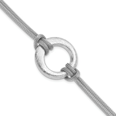 Sterling Silver Textured Bracelet at $ 52.5 only from Jewelryshopping.com