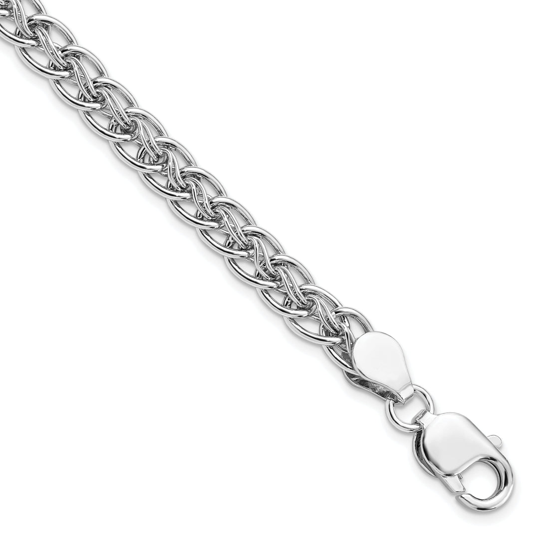 Sterling Silver Polished Link Bracelet