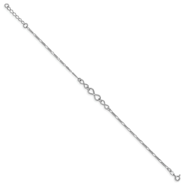 Sterling Silver Infinity Anklet