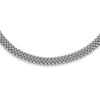 Sterling Silver Polished Fancy Link Necklace at $ 323.4 only from Jewelryshopping.com