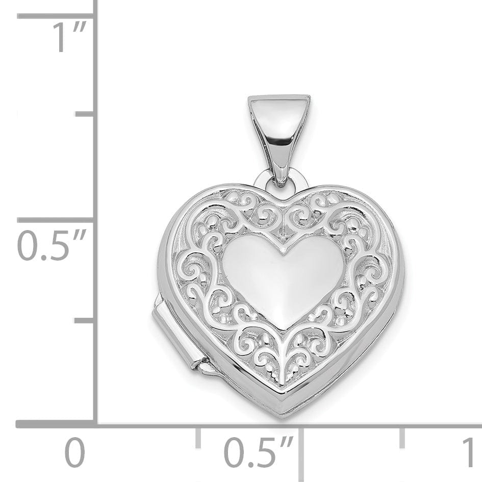 Sterling Silver Heart Locket