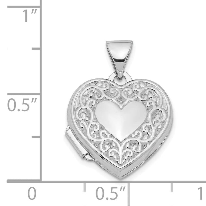 Sterling Silver Heart Locket