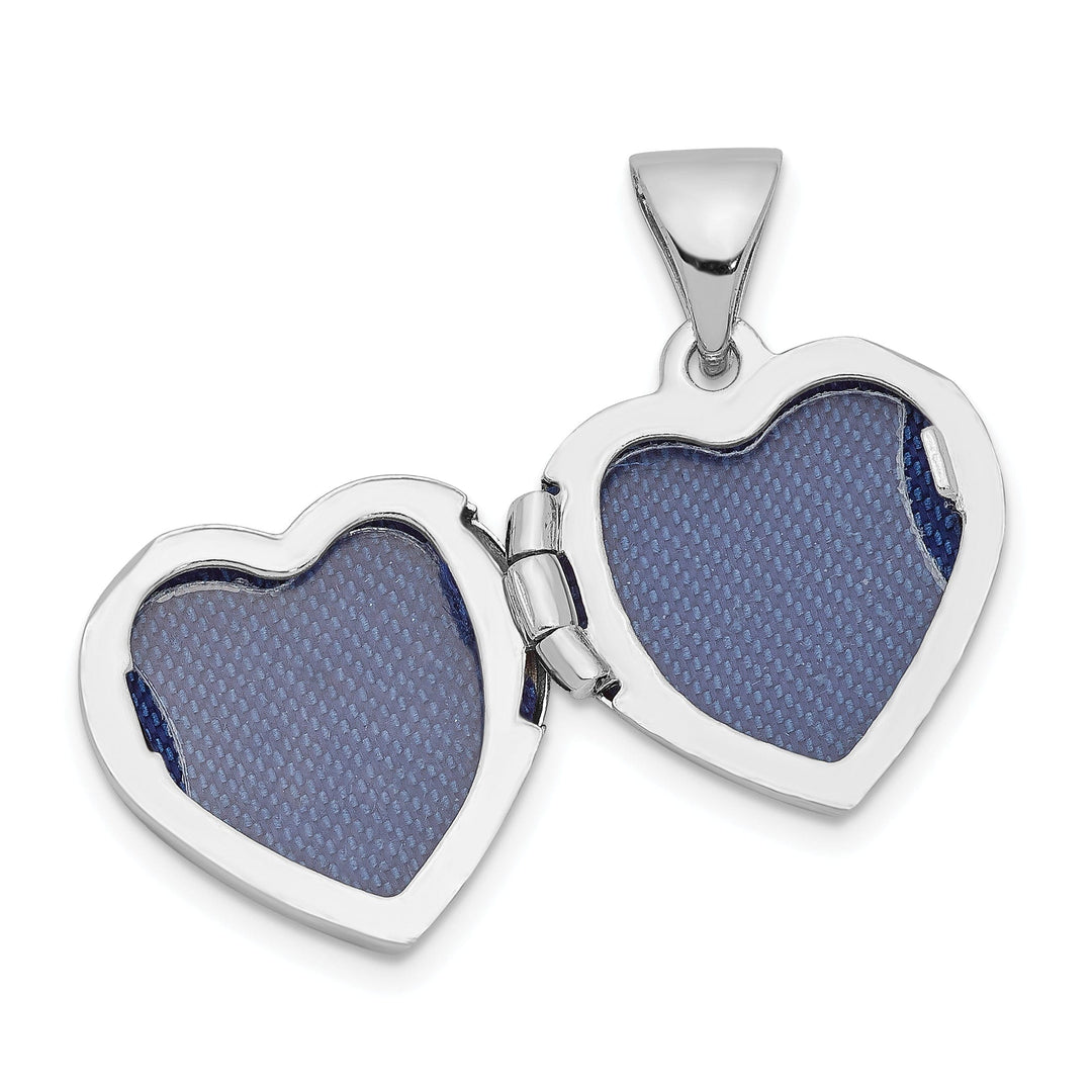Sterling Silver 13mm Heart Locket