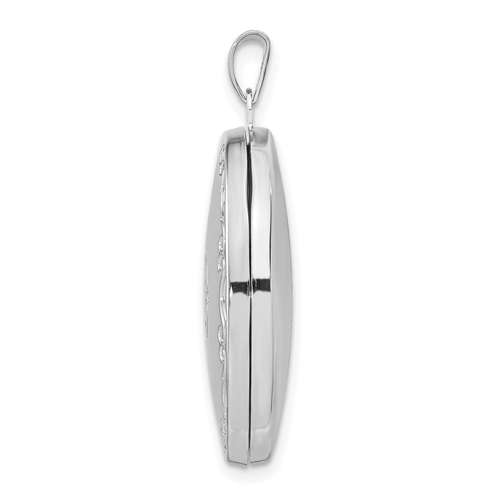 Sterling Silver 29mm Oval Locket