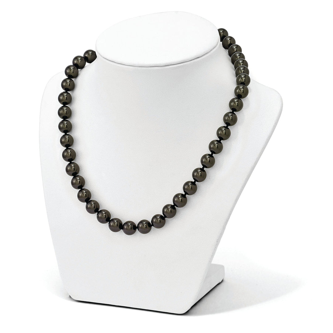 Majestik Black Pearl Hand Knotted Necklace