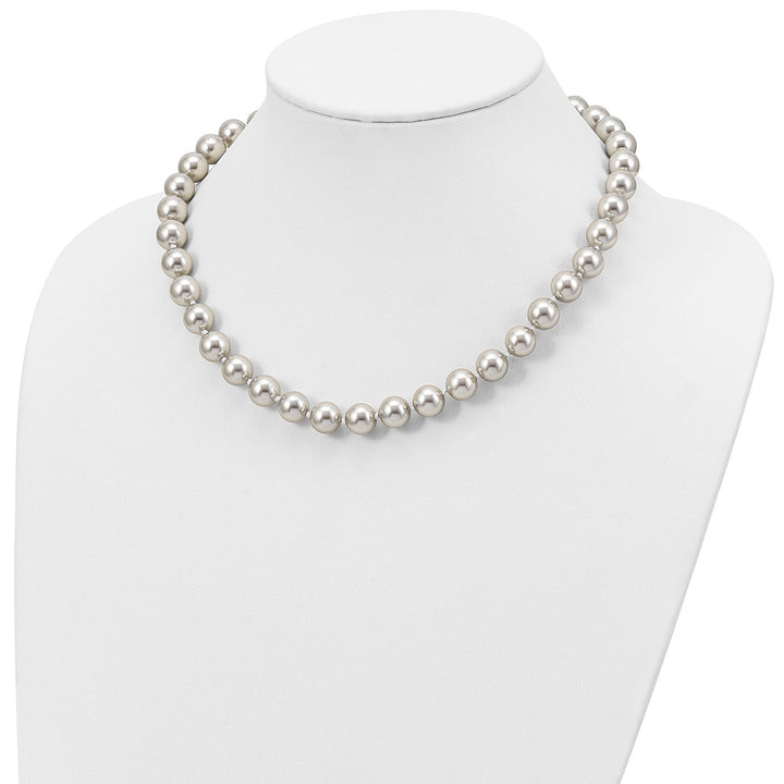 Majestik Grey Shell Pearl Necklace