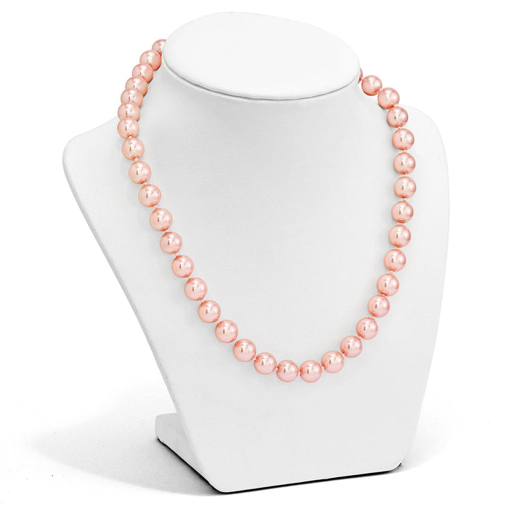 Majestik Pink Shell Pearl Necklace
