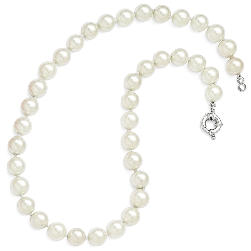 Majestik White Pearl Necklace