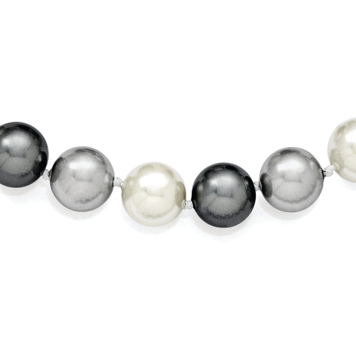 Majestik Multi and color Shell Pearl Necklace