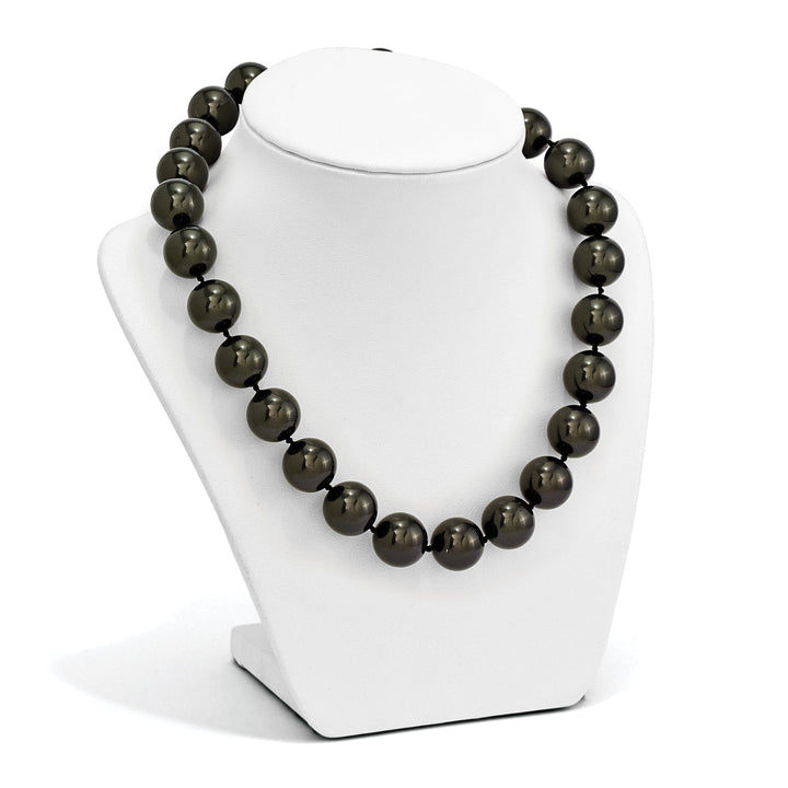 Majestik Black Pearl Hand Knotted Necklace