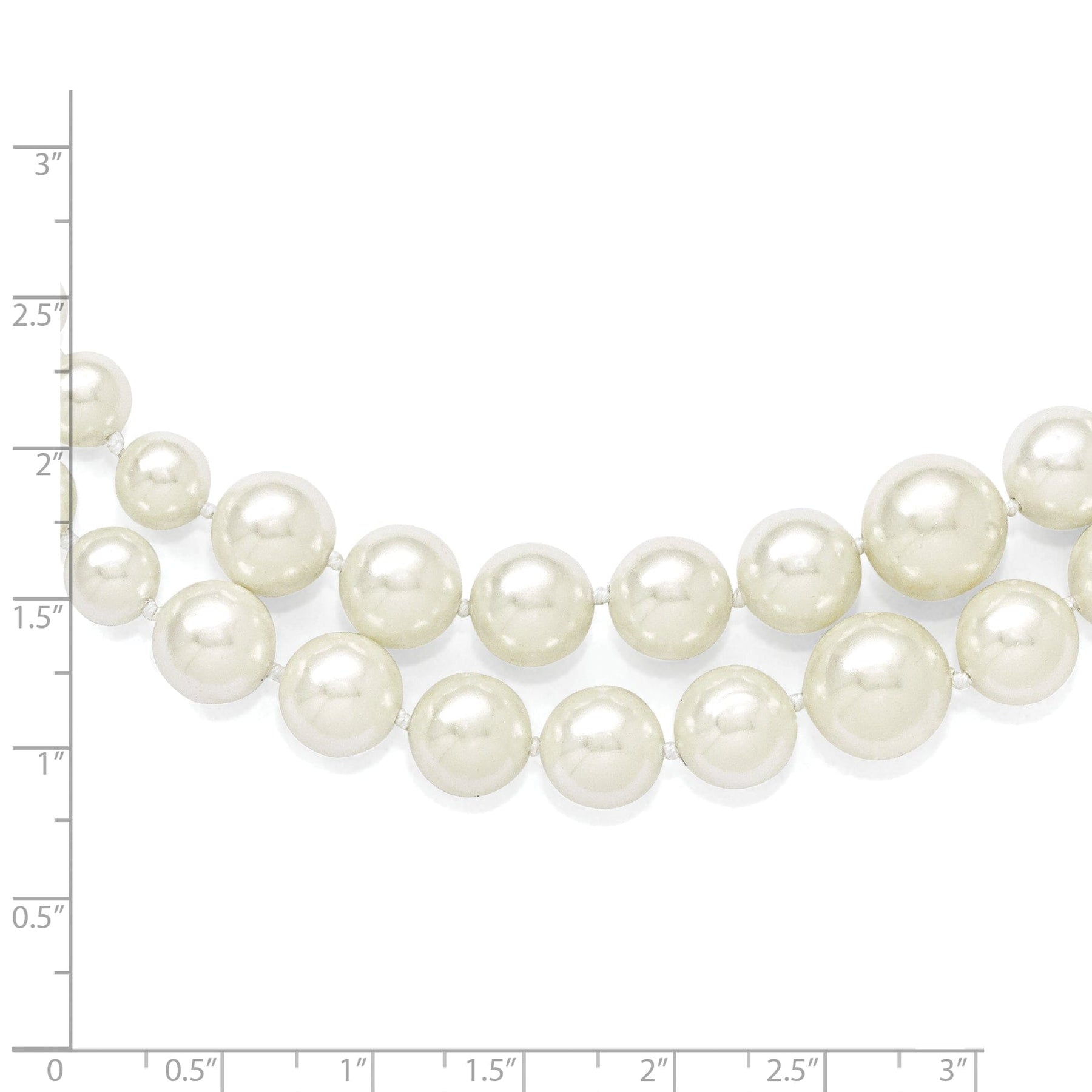 Majestik White Pearl Necklace