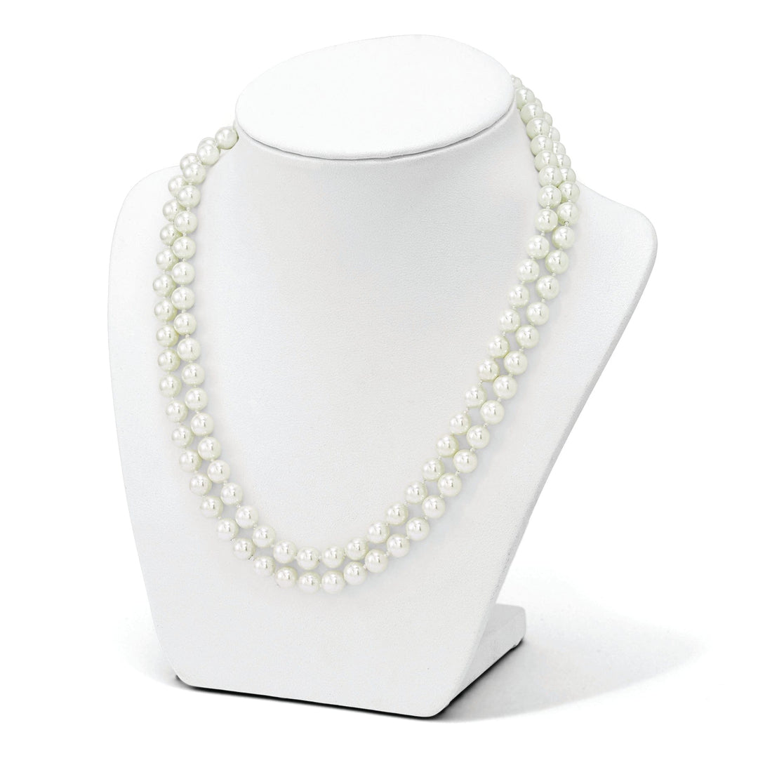 Majestik White Shell Pearl Necklace