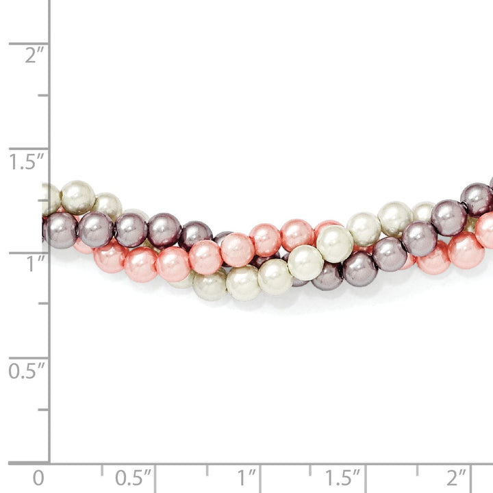 Majestik Multi Shell Pearl Necklace