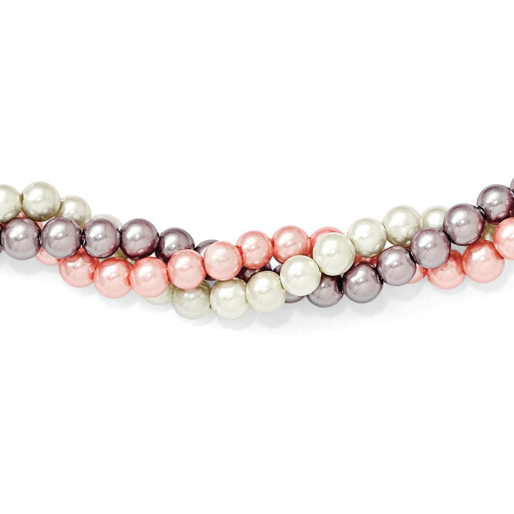 Majestik Multi Shell Pearl Necklace