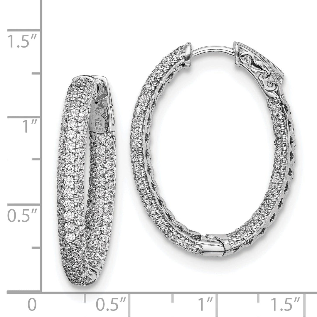 Sterling Silver Hoop Earrings