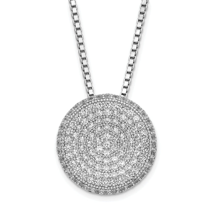 Sterling Silver Cubic Zirconia Necklace