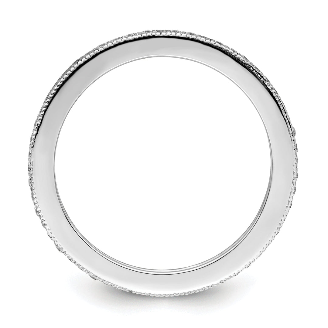 Sterling Silver Cubic Zirconia Ring