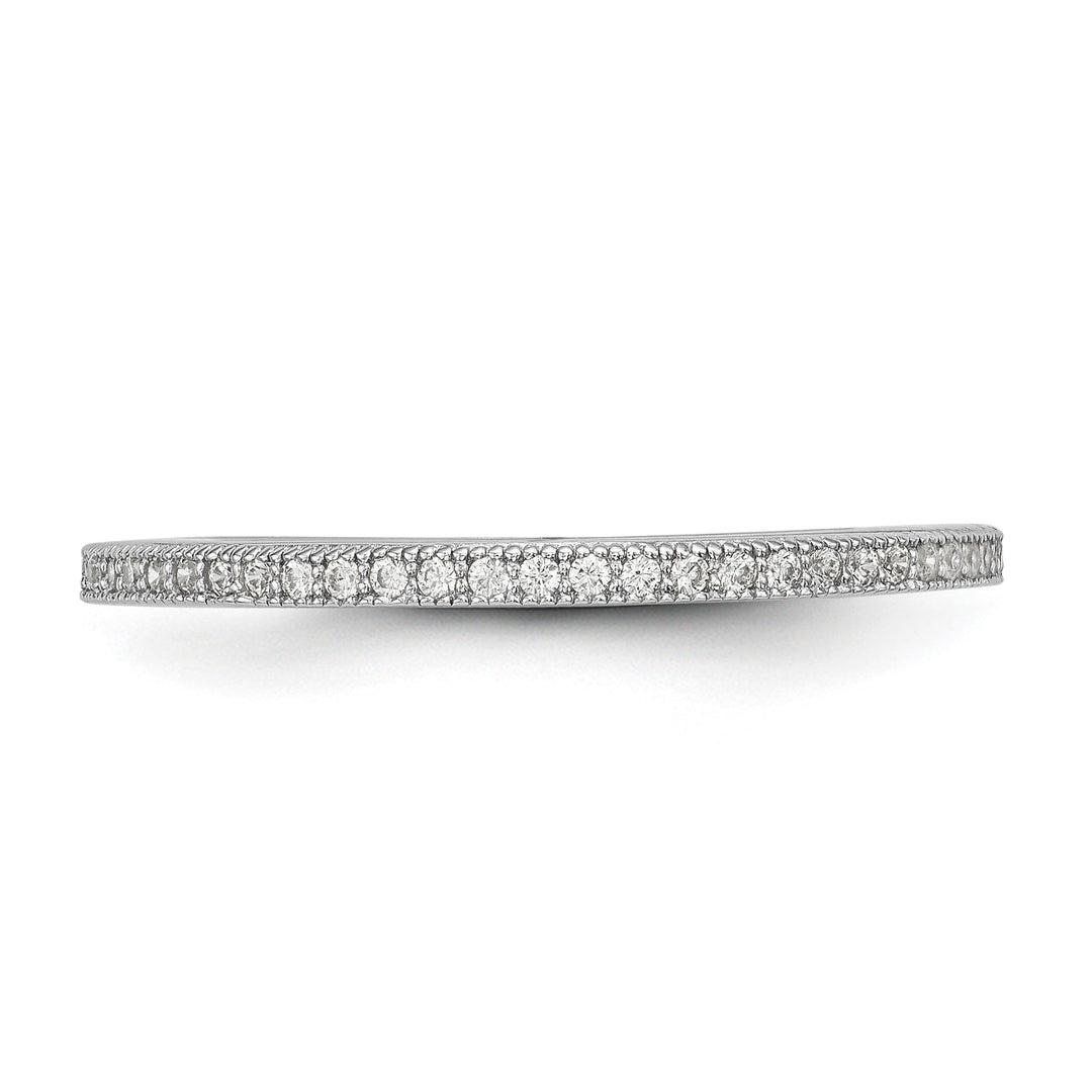 Sterling Silver Cubic Zirconia Ring
