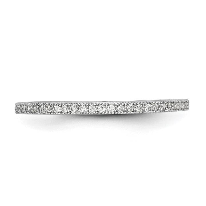 Sterling Silver Cubic Zirconia Ring