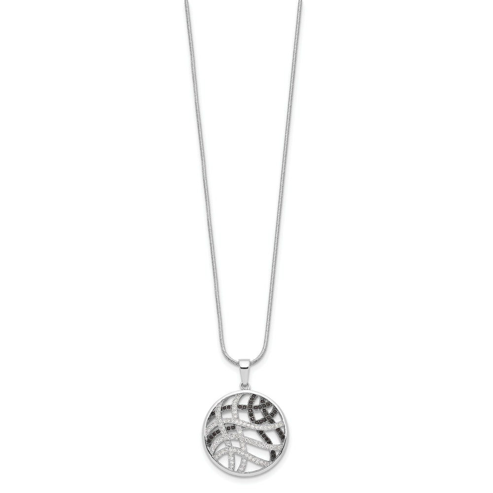 Sterling Silver Cubic Zirconia Necklace