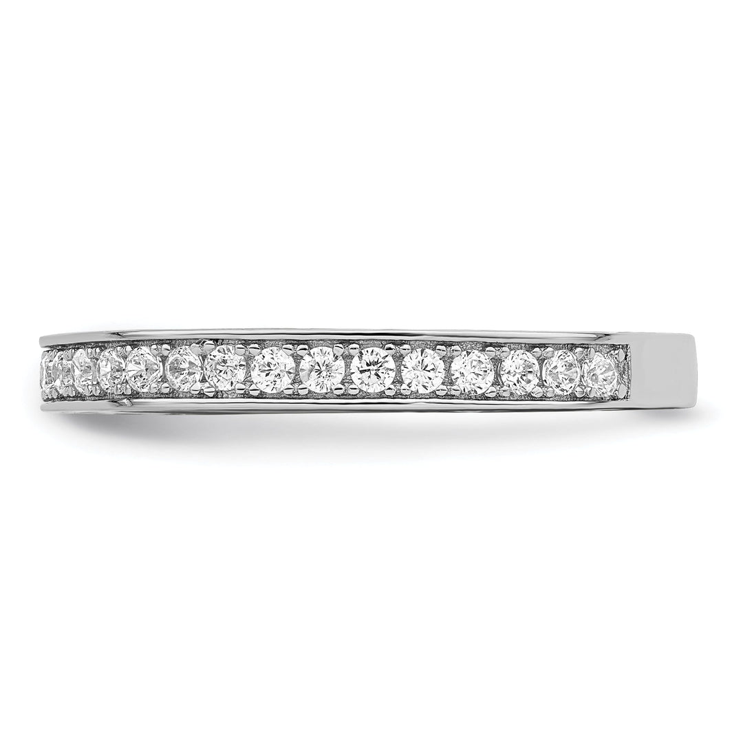 Sterling Silver Cubic Zirconia Ring