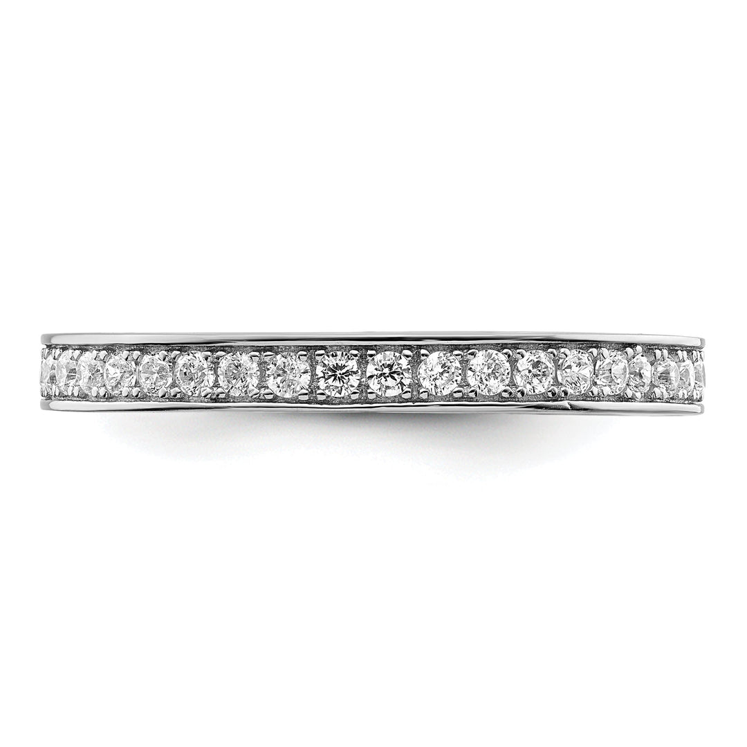 Sterling Silver Cubic Zirconia Ring