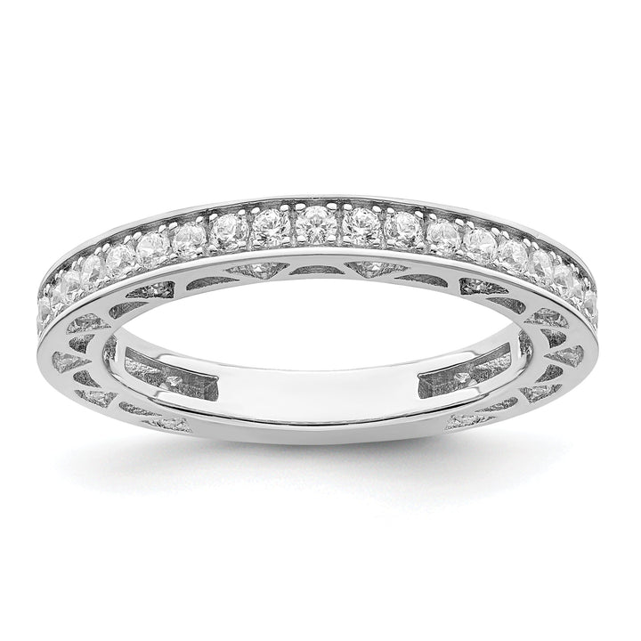 Sterling Silver Cubic Zirconia Ring