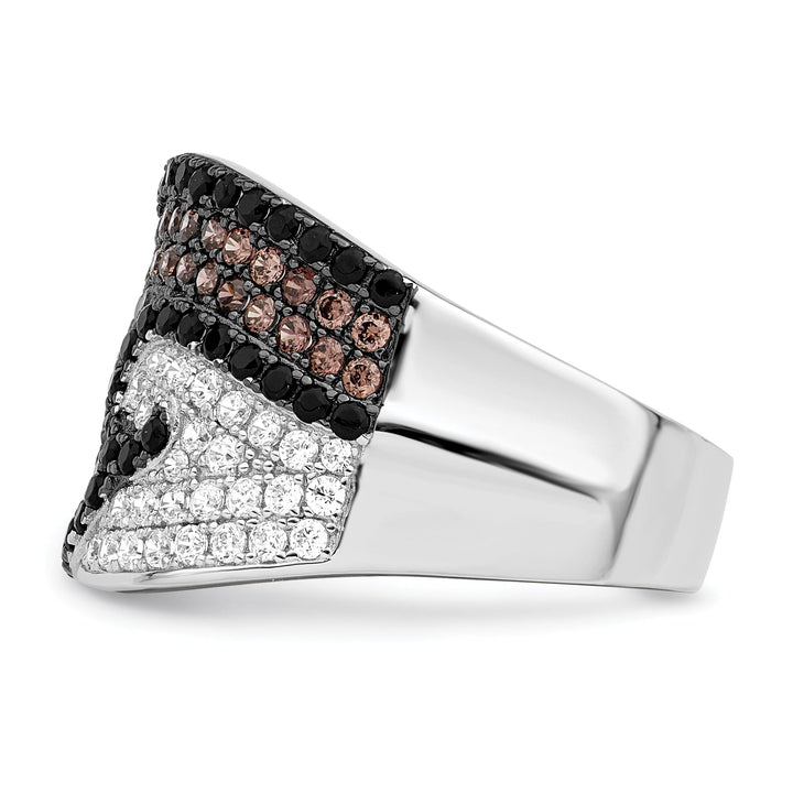 Sterling Silver Cubic Zirconia Ring