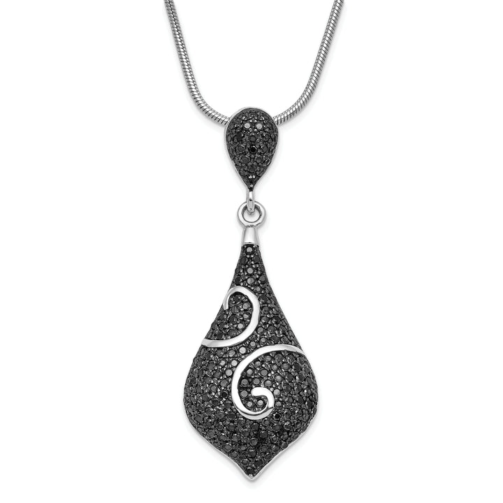 Sterling Silver Cubic Zirconia Necklace