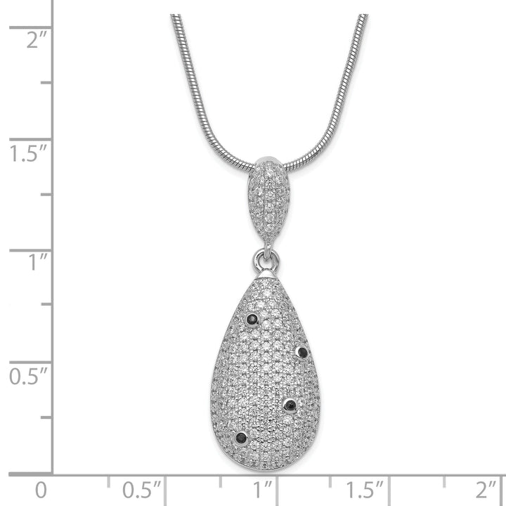 Sterling Silver Cubic Zirconia Necklace