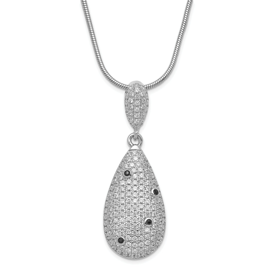 Sterling Silver Cubic Zirconia Necklace