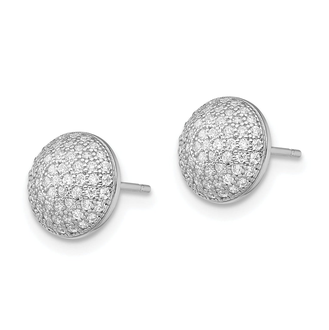 Sterling Silver Cubic Zirconia Post Earrings