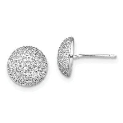 Sterling Silver Cubic Zirconia Post Earrings at $ 46.79 only from Jewelryshopping.com