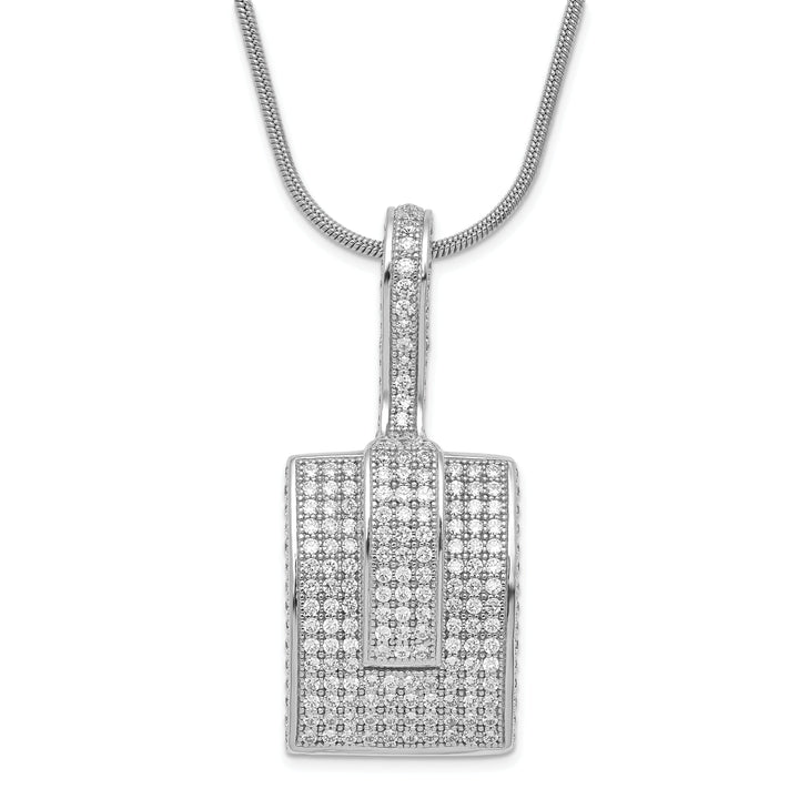 Sterling Silver Cubic Zirconia Necklace