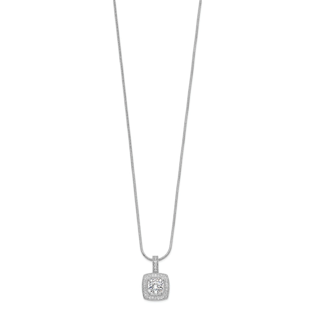 Sterling Silver Cubic Zirconia Necklace