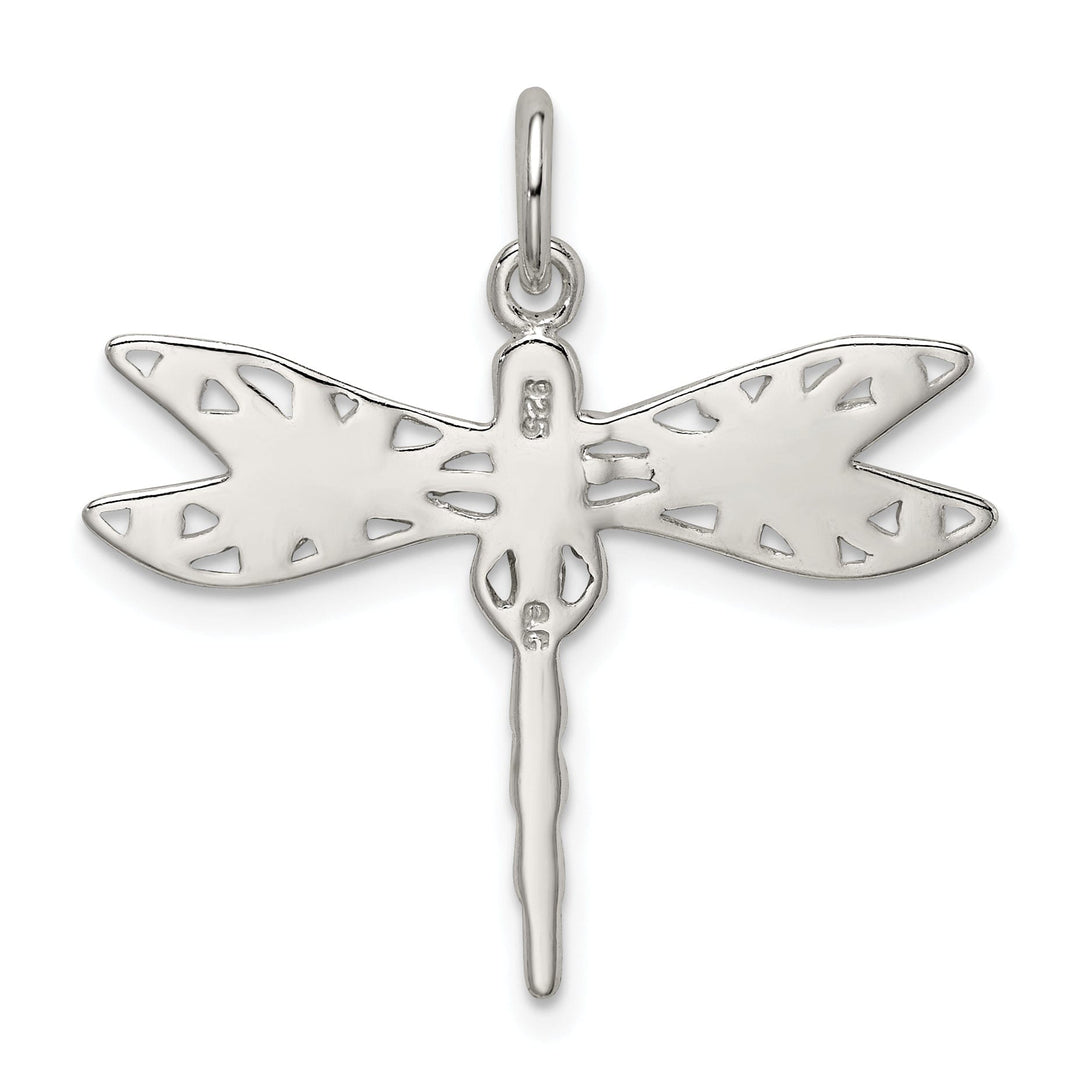 Sterling Silver Dragonfly Charm Pendant