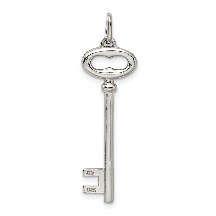 Sterling Silver Key Pendant