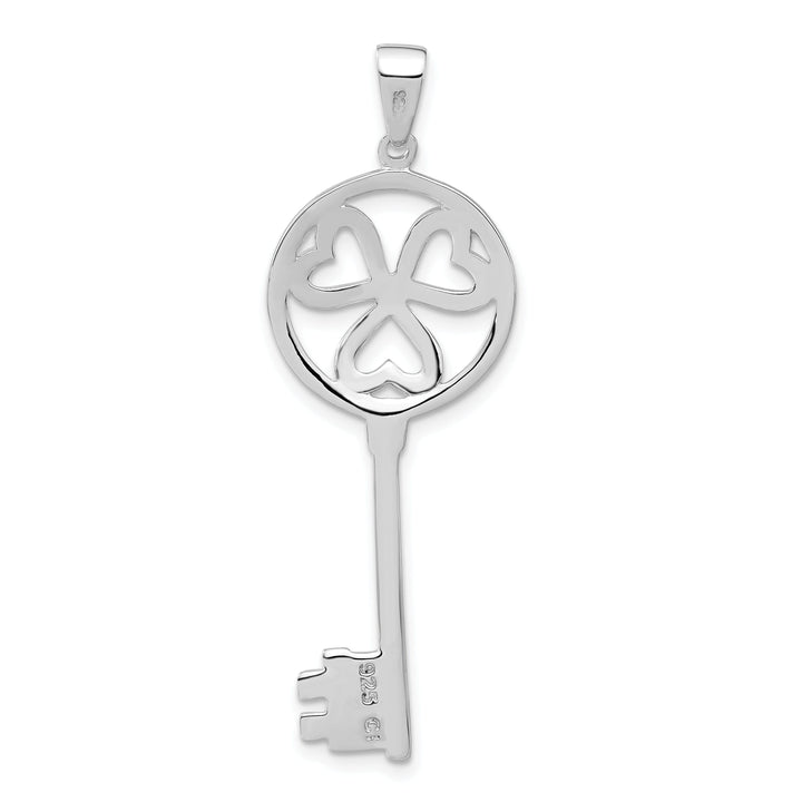 Sterling Silver Key Pendant