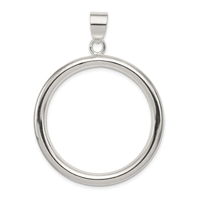 Sterling Silver Modern Circle Pendant Slide at $ 46.85 only from Jewelryshopping.com