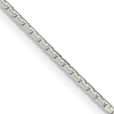 Silver D.C 1.20-mm 8 Sided Mirror Box Chain at $ 24.91 only from Jewelryshopping.com
