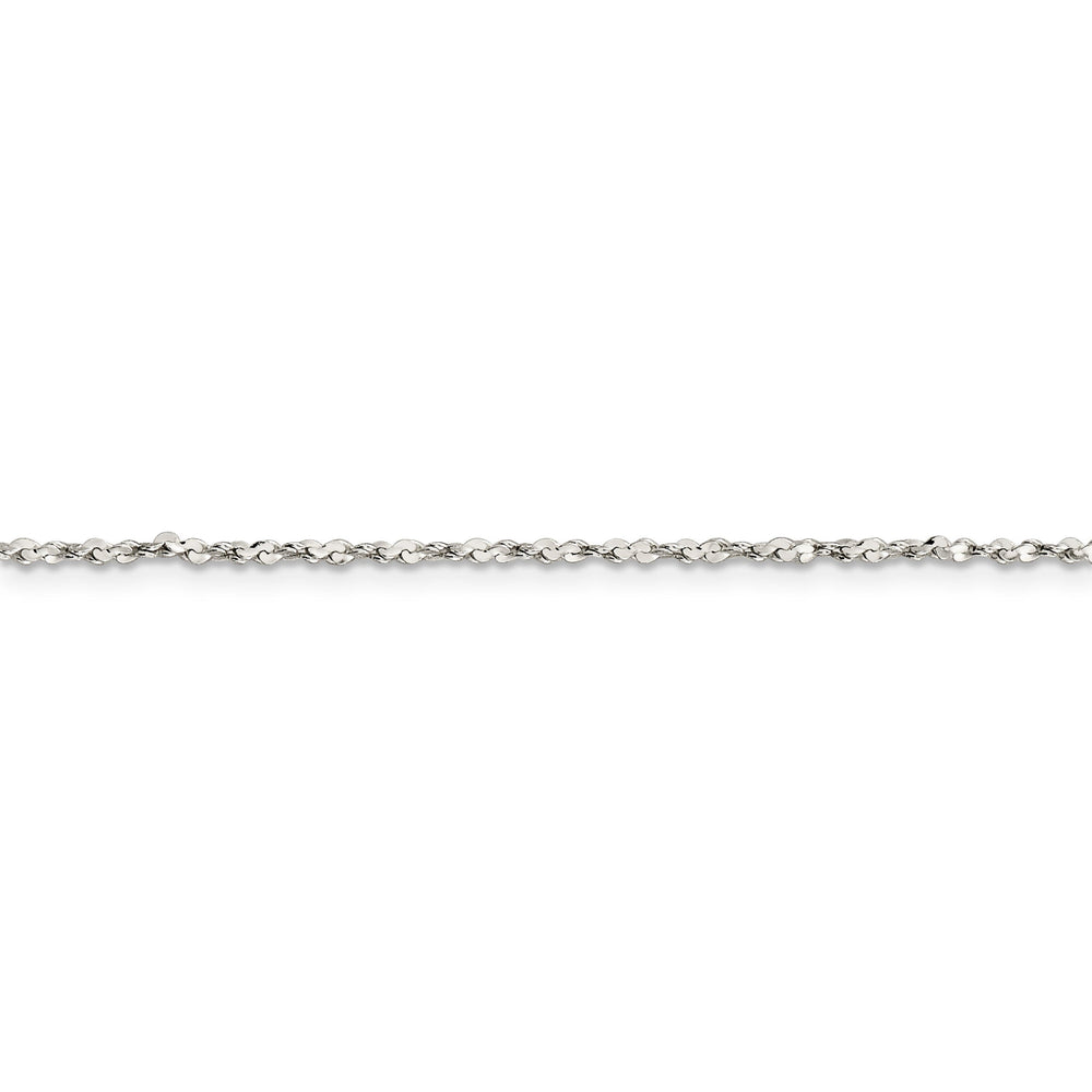 Sterling Silver Polished 1.40-mm Fancy Chain