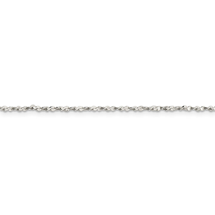 Sterling Silver Polished 1.40-mm Fancy Chain