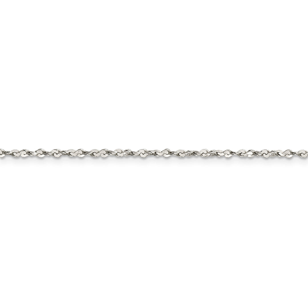 Sterling Silver Polished 1.80-mm Fancy Chain